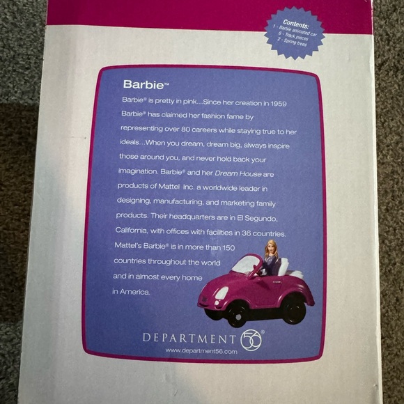 Barbie Department 56 Set - Picture 2 of 7